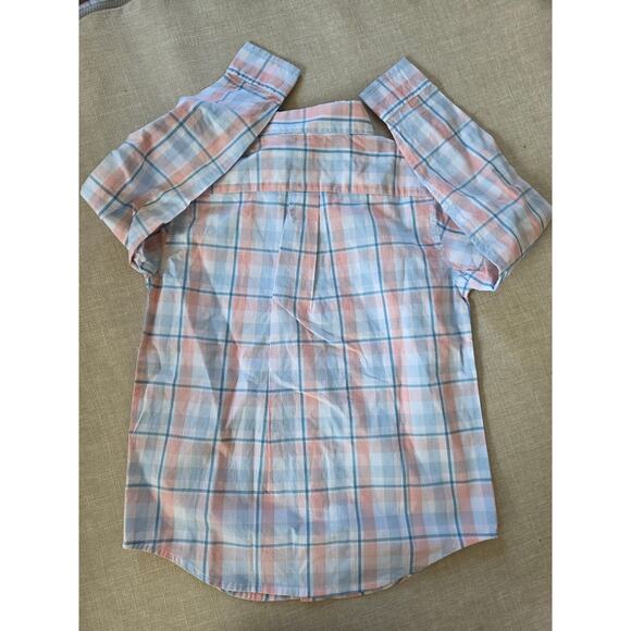 Janie and Jack Long Sleeve Plaid Shirt - Picture 4 of 4